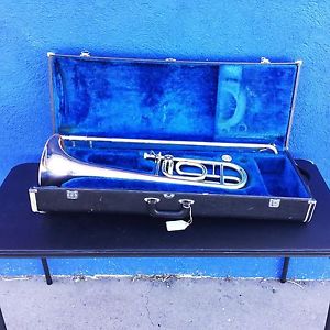 Yamaha YBL-321 Bb Bass Trombone w/ F Attachment Rose Brass Bell Bach Mouthpiece