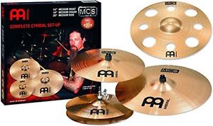 Meinl Cymbals MCS+MCS16TRC MCS Cymbal Box Set Pack with 14" Hi Hat Pair, 16"