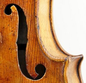 Very Old and Interesting Antique Handmade Violin-Circa 18th century-No Reserve!