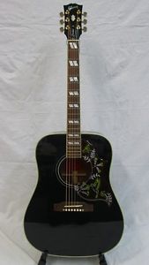 Gibson LTD Hummingbird Ebony Special Acoustic Guitar Black 2016 Limited