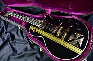 Gibson Les Paul Custom 1973 vintage "James Hetfield" Iron Cross Mod./456