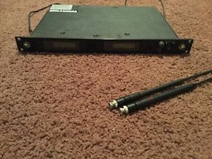 Shure U4 Two Channel Rack Mount Receiver J4 Frequency For Wireless