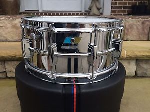 Vintage Ludwig Supraphonic Snare - 14x6.5 - Rounded B/O Badge