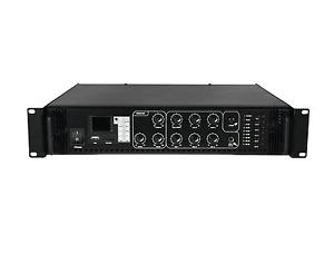 OMNITRONIC MPZ-650.6 P amplificatore mixer MP3 SD USB telecomando 650 W
