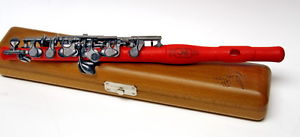 GUO New Voice Piccolo in C  RED   Intermediate student   indoor/outdoor