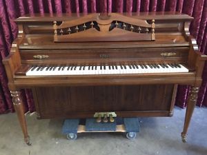 Kimball console Upright Piano WATCH VIDEO Los Angeles 82431 (1980)