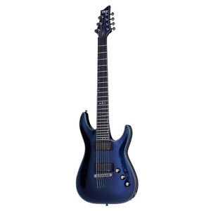 Schecter Hellraiser Hybrid C-7 Ultra Violet UV Electric Guitar B-Stock C7