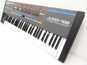 Roland JUNO-106 Vintage Analog Synthesizer CLASSIC needs service JU-106 60 as is
