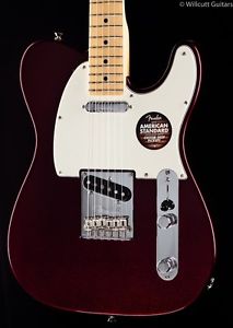 Fender American Standard Telecaster® Bordeaux Metallic, Maple (081)