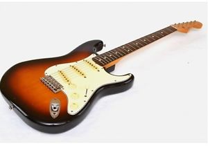 Fender Japan ST-62 Brown w/soft case Free shipping Guiter Bass From JAPAN #A2740