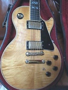 Vintage Gibson  1978 Custom Anniversary 25/50 Les Paul Guitar Natural  Gorgeous