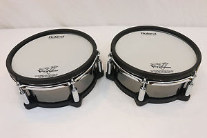 TWO Roland-PD-108-BC-V-Drum-10-034-Mesh-Head-PD108-VDrum-128-105-125-120