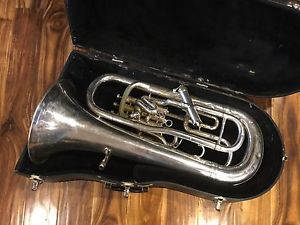 BESSON SILVER FOUR VALVE EUPHONIUM // 4 VALVE //