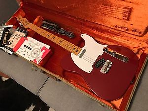 MINT Fender G.E. Smith Artist Series Telecaster Dakota Red w/ OHSC - 7lb 2oz!