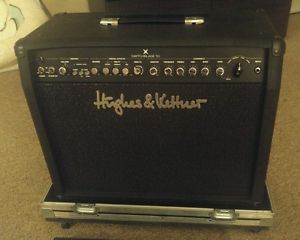 Hughes and Kettner Switchblade 50 watt combo guitar amplifier with ATA case