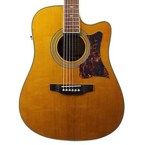 2011 EPIPHONE MASTERBILT DR 500MCE ACOUSTIC ELECTRIC GUITAR NATURAL FINISH