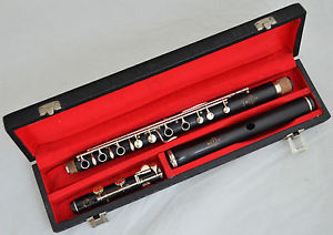 Antique Buffet Crampon Paris Conical Grenadilla Flute - Boehm System,ca.1900