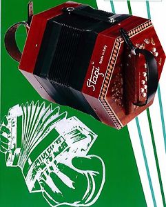 NEW Stagi Hayden Duet46 Mahogany Concertina M 46 Button Made in Italy