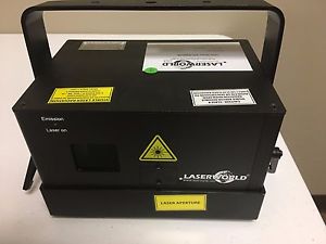 USED Laserworld DS-1800RGB show laser light, laser show