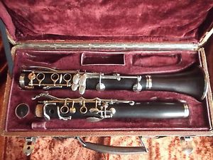 BUFFET CRAMPON Bb Klarinette Pre-R13 Unibody vergoldete Klappen Generalüberholt