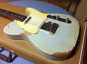 Custom Telecaster Tele Reliced/Fender Neck PU/Light/Awesome