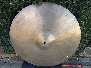 K ZILDJIAN ISTANBUL TURKY 18" PAPER THIN SIZZLE CRASH RIDE TYPE 111c OLD STAMP