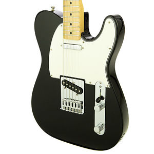 Brand New Fender Standard Telecaster Tele Black Electric Guitar