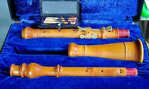 Beautiful Classical Oboe GRENSER Copy by H.Vas Dias, Boxwood w/case.