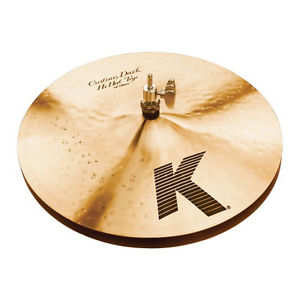 Zildjian 14" K Custom Dark Hi Hat Cymbals