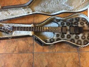 Aria Pro II Snakeskin Super Stratocaster Electric Guitar w/ Case Uber Rare