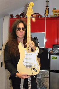 Yngwie Malmsteen 's Personal Stratocaster Rare Non-Serial number Prototype YJM