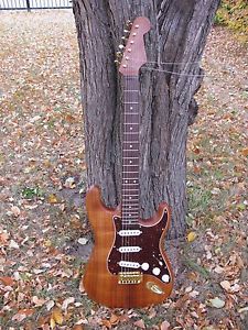 Custom Built Koa body Stratocaster