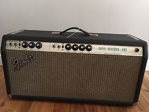69' Vintage Fender Super Bassman Guitar Amplifier Silverface