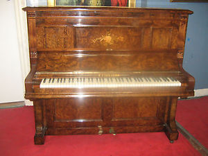 Magnificent french polished rebuilt  German  overstrung  piano. Delivery.