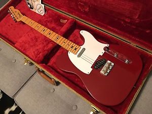 RARE Fender G.E. Smith Artist Series Telecaster Dakota Red w/ Case - 6lb 12oz!