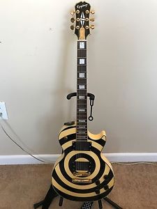 Zakk Wylde Les Paul Epiphone Bullseye W/ Hard Shell Case