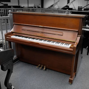 Used Yamaha U1 upright piano in satin walnut C2007