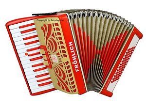 Akkordeon Fröhlich Bambi / Weltmeister Rubin