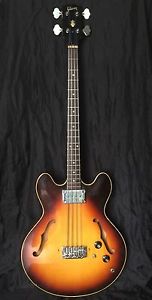 1968 Vintage Gibson EB-2 Original Case String Mute and Bridge Cover Low Action