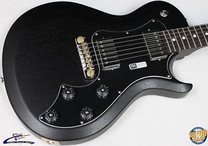 PRS S2 Singlecut Standard Satin Electric Guitar w/ Gig Bag, Charcoal, NEW #38636