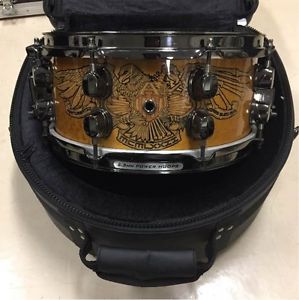 Very Rare! MAPEX Chris Adler Snare Drum 12" Lamb Of God Megadeth