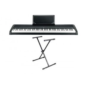 Pack Korg B1 noir - Piano numérique 88 notes + Stand en X