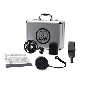 AKG C414 XLS Recording Studio Lead Vocal Instrument Drum Condenser Microphone