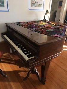 RARE BEAUTIFUL HAMBURG STEINWAY AND SONS MODEL O GRAND PIANO