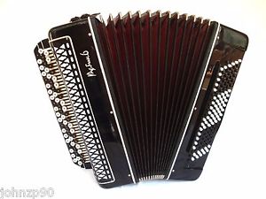 #180 Converter Bass Free Bass & Stradella Rubin 6 Russian Button Accordion Bayan