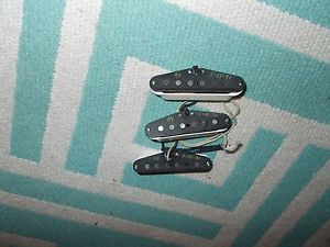 1971 Original Fender Abigail Ybarra pickup set (3) with covers VERY RARE