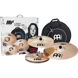 Meinl MB8 4 Piece Rock Cymbal Set W/FREE CYMBAL BAG Over 62% Off Of List Price