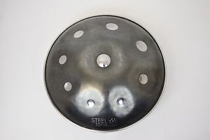 New Handpan, F Hijaz scale with bag. None painted finish from Steeltone.
