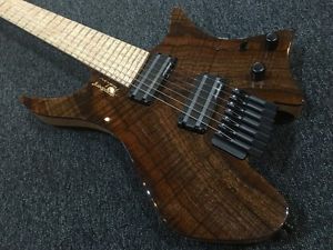 Strandberg Boden J7 Custom Black Walnut 7-strings Electric Guitar Made in JAPAN