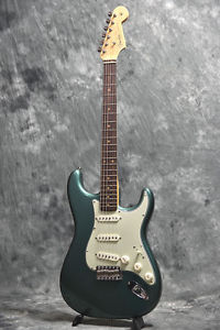 Fender USA American Vintage 1959 Stratocaster Sherwood Green Metallic Used #U414